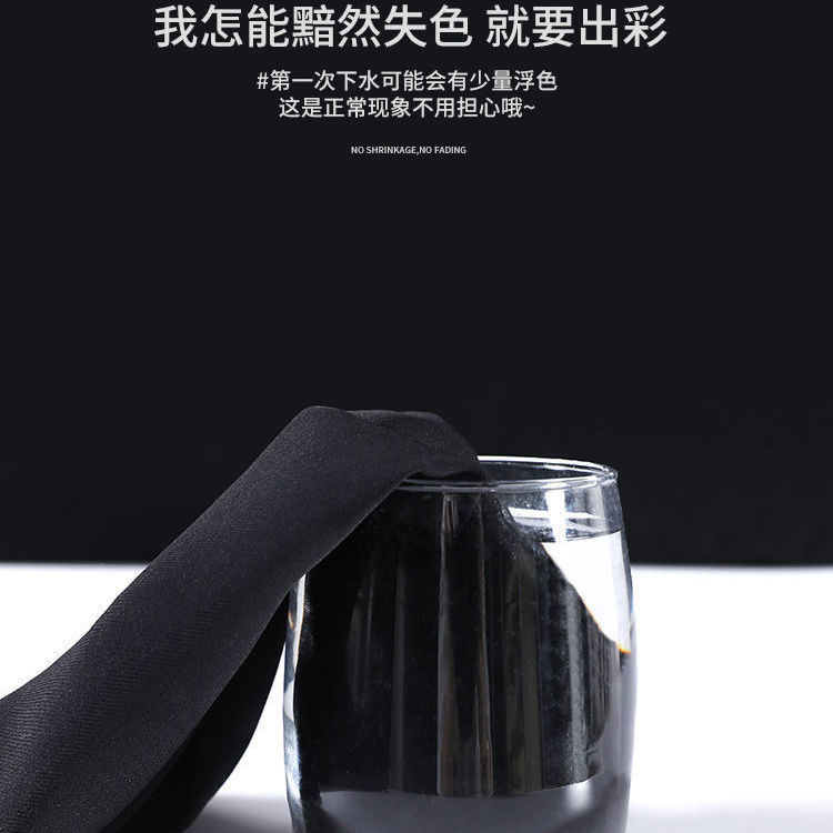 黑色西装裤女春秋新款韩版休闲直筒垂感宽松阔腿裤高腰显瘦长裤潮详情3