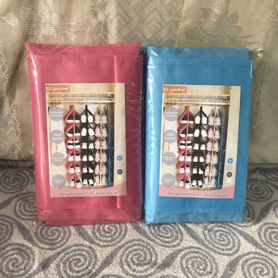 New non-woven fabric storage bags are directly supplied by the manufacturer. We offer multi-color and large-capacity shoe storage hanging bags and wholesale home storage bags pic 14