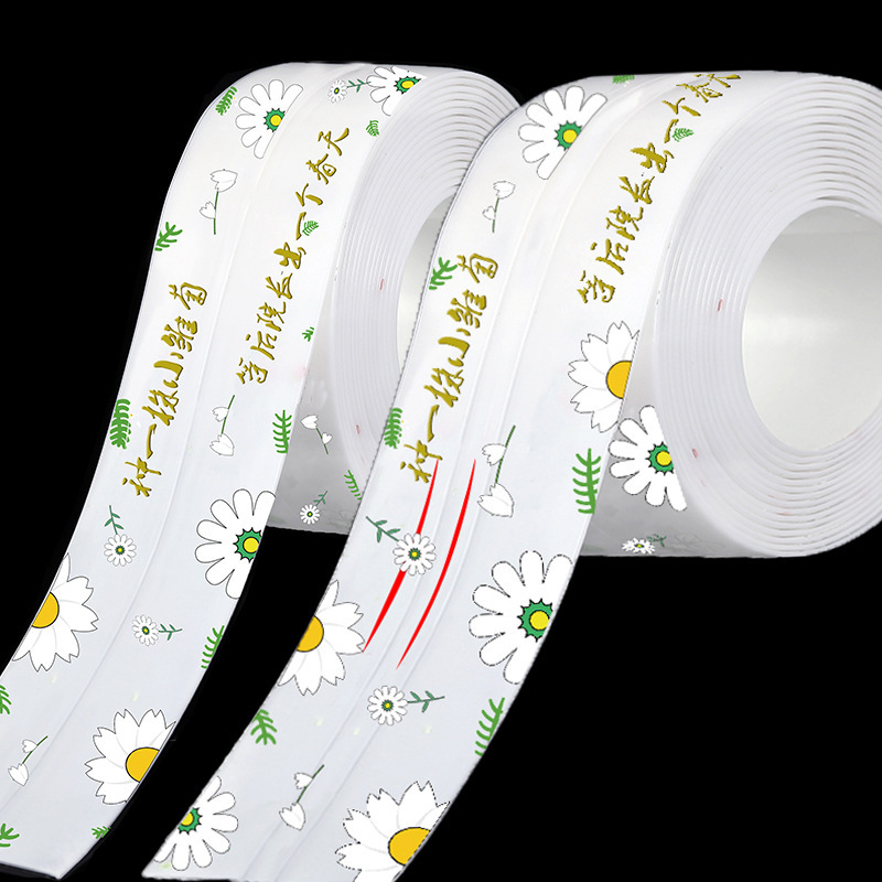 美缝贴防水防霉贴灶台厨房防油贴纸水池挡水条马桶防霉胶带防水条详情15