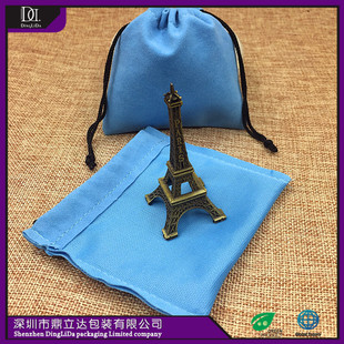 厂家提供现货盘扣纱袋纯色翻盖防尘袋服装收纳袋旗袍丝巾外套详情10