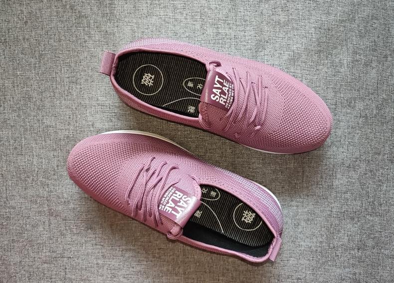 磁能鞋中老年健步软底鞋子 休闲款布鞋妈妈鞋批发 非硬磁石磁疗鞋详情9