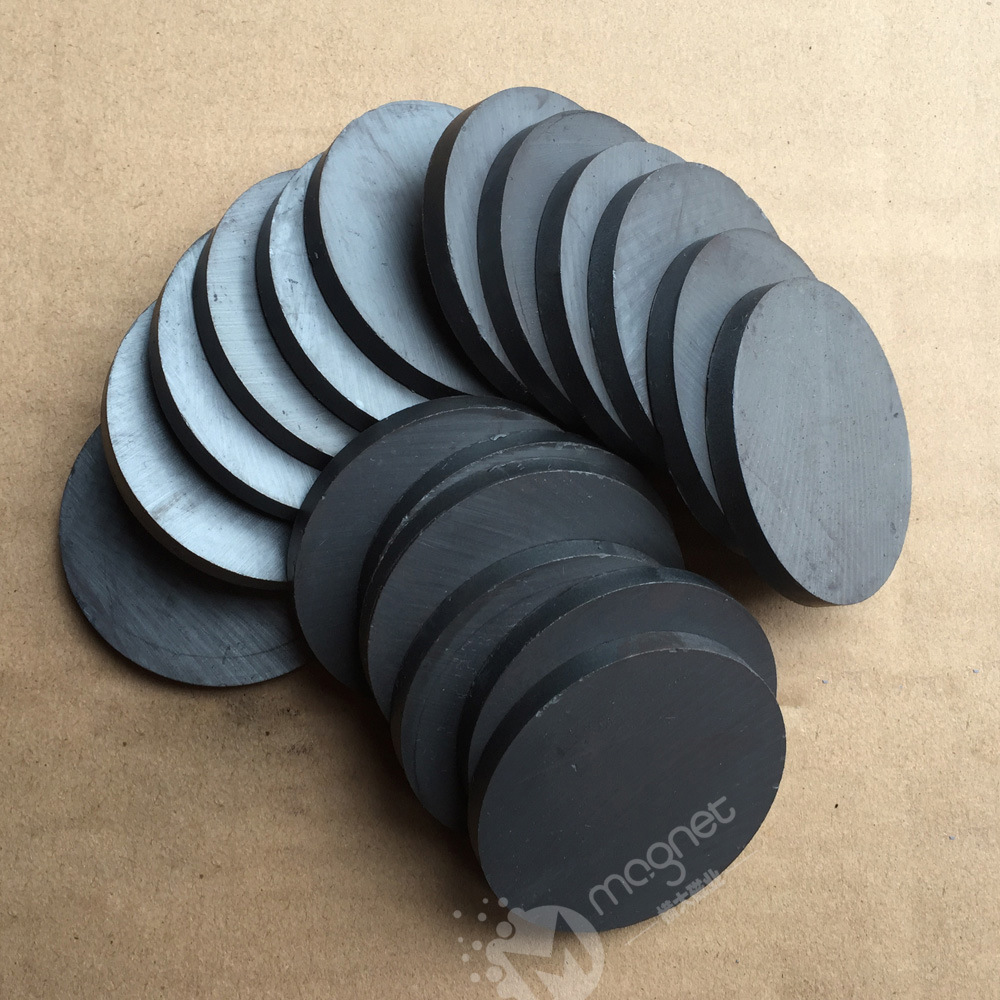 D45*3 manufacturer wholesale special-shaped black round magnet ferrite magnetic material round magnet manufacturer pic 13