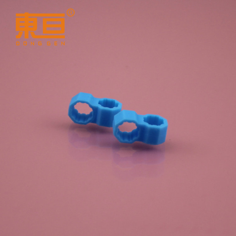 GBJ9918 Blue Crutches Octagonal Double Crutches Octagonal Accessories, Technological building block parts pic 6