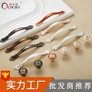 Single-hole round twisted zinc alloy solid thickened light luxury single-grain handle, cabinet, wardrobe drawer, cabinet door, cabinet small handle pic 12