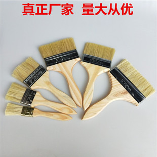 Water-based wool brushes, home decoration tools, latex paint brushes, wood handle coatings, grease, latex paint brushes, original manufacturer pic 7