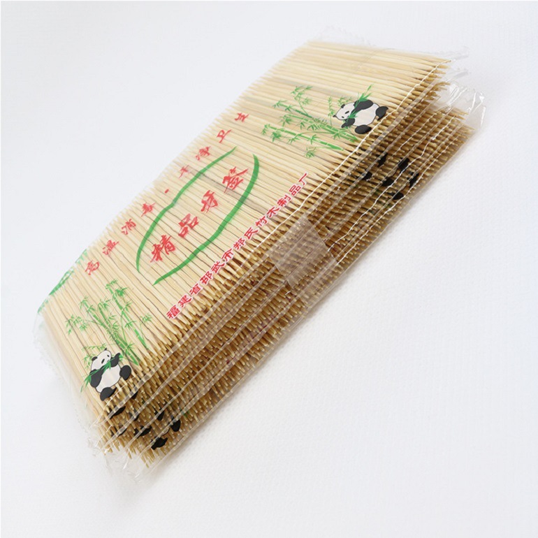 Double-headed bagged long toothpicks, tea bamboo toothpicks, wholesale portable disposable household toothpicks, hotel toothpicks pic 9