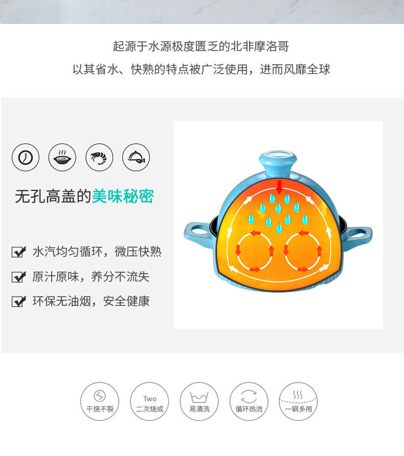 Factory direct sales ceramic clay pot open flame high-temperature resistant ceramic tagine pot home soup 煲仔饭 clay pot soup pot pic 9