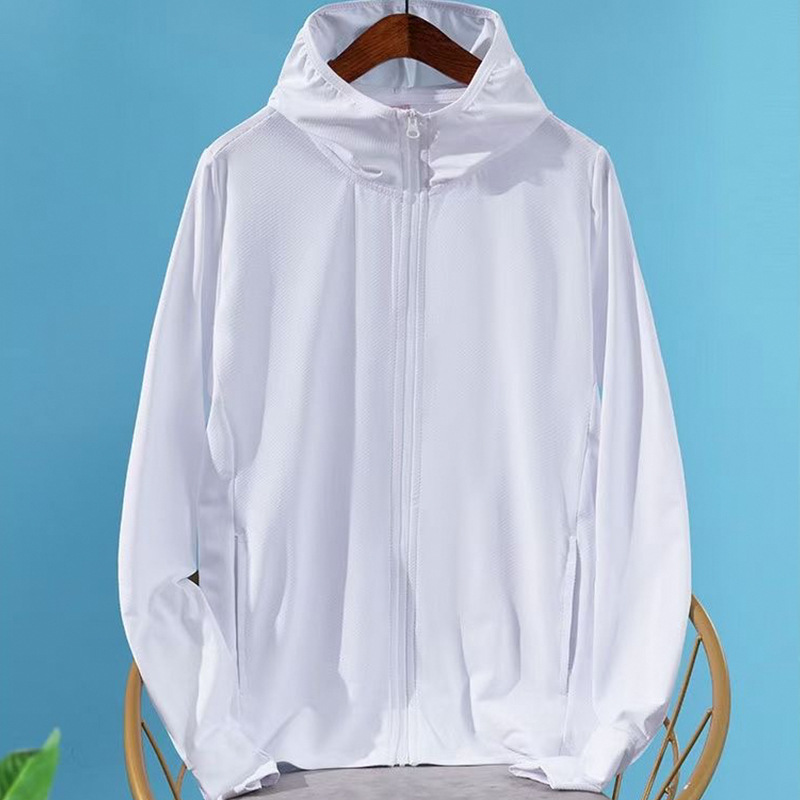 U-style ice silk sun-protective clothing for women 2022 outdoor cycling UV protection long-sleeved knitted thin sun-protective clothing for men pic 11
