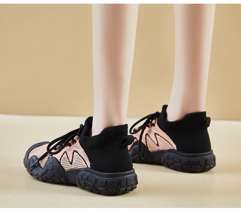 ins韩版飞织鞋2024秋季新款学生增高运动鞋健身跑步休闲鞋ZSLD05详情14