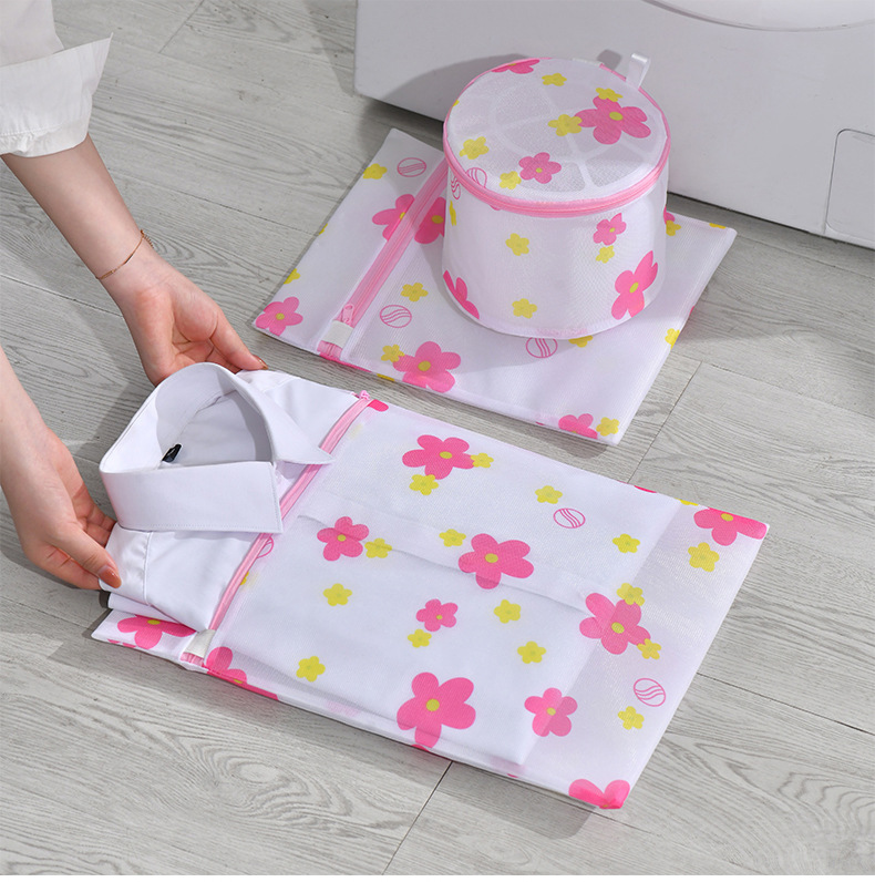 洗衣袋网袋印花耐用六件套细网洗护套装女内衣文胸洗衣机洗衣服袋详情3