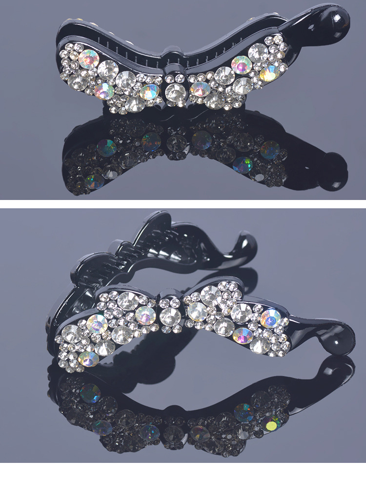 New Korean exquisite and simple banana clip ponytail hair clip, twist clip, back of the head hair clip, vertical clip, feminine top clip pic 3