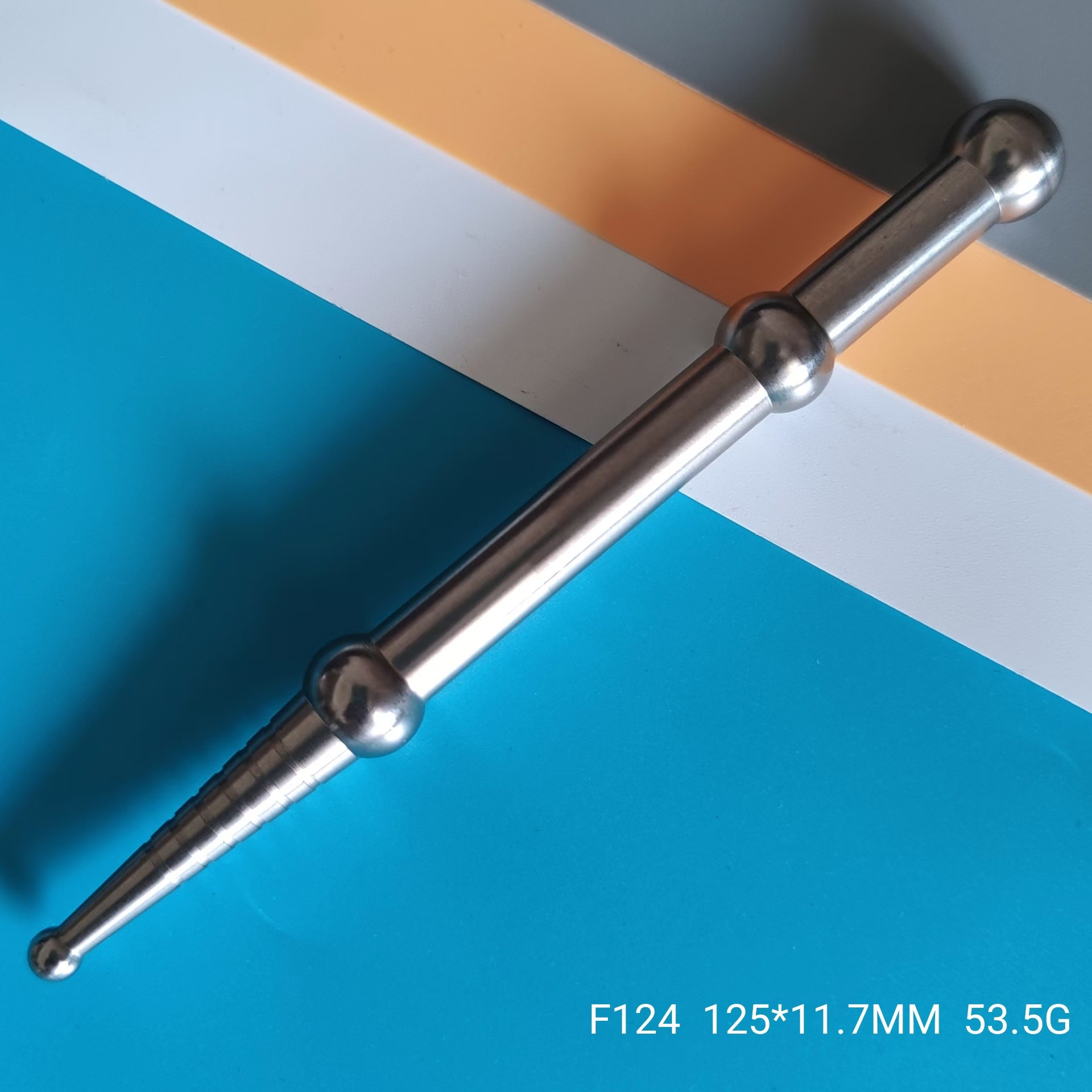 不锈钢面部按摩笔 全身穴位疏通拨筋棒 点穴经络棒 不锈钢按摩   棒详情15