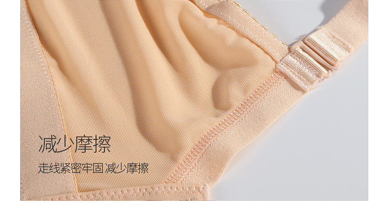 New lace pure cotton inner cup open-button lactation bra, comfortable, breathable, gathering and adjustable bra for pregnant women pic 17