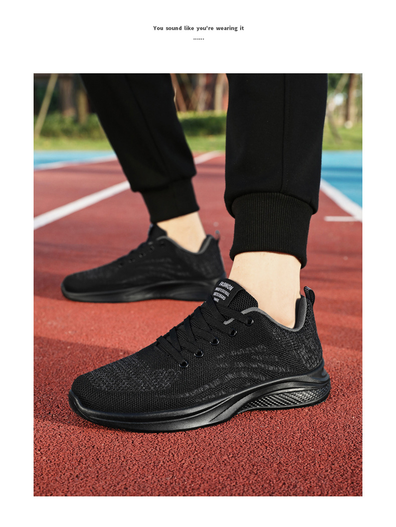 鞋子男2024新款外贸跨境temu系带跑步鞋轻便潮流百搭休闲运动鞋男详情13