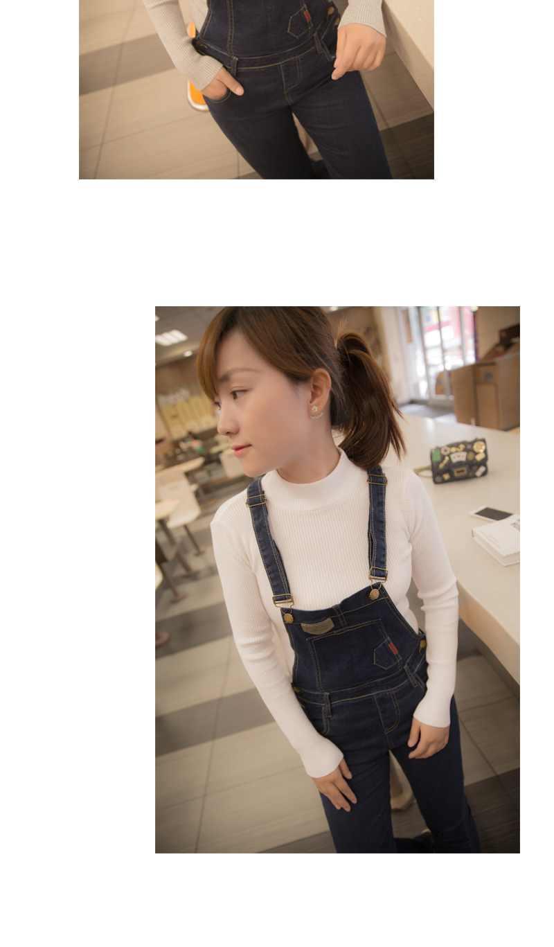 半高领毛衣女打底衫2021秋冬新款长袖内搭上衣中领修身洋气针织衫详情2