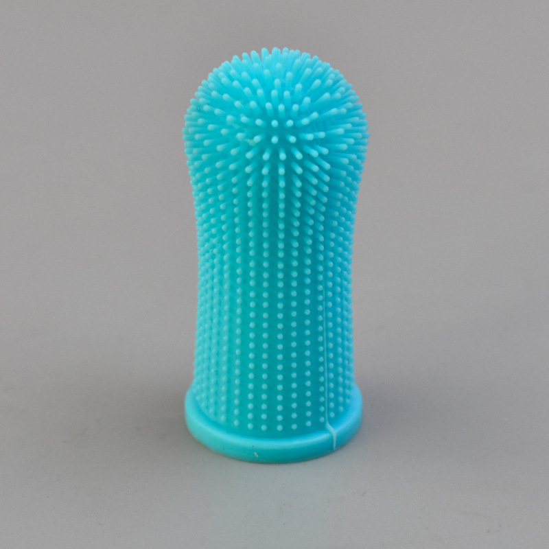 Pet cleaning products: Safe and durable silicone finger cots, dog oral cleaning, pet finger toothbrushes pic 11