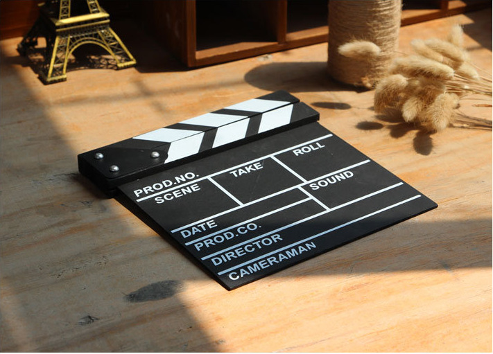 zakka creative wooden production board, director board, movie board, and wooden shooting props and ornaments pic 25