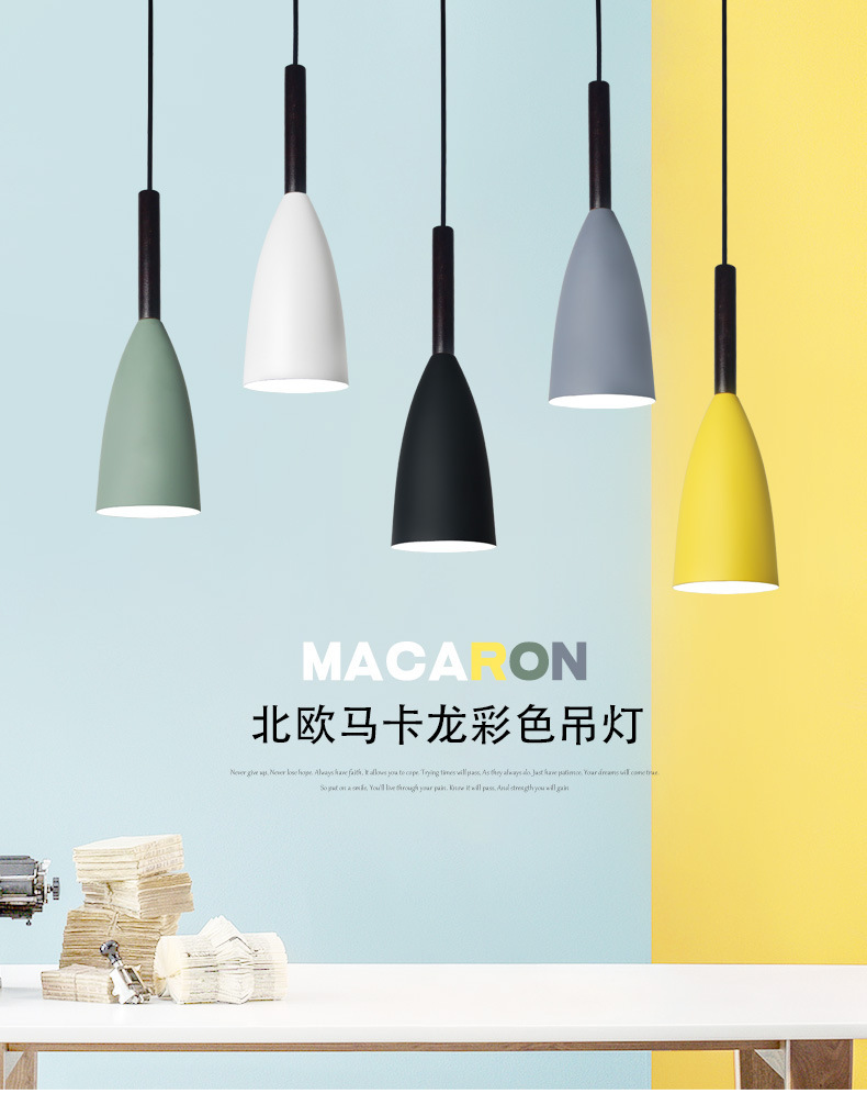 现代简约餐厅灯餐桌三头北欧灯具创意个性饭厅卧室床头吧台小吊灯详情1