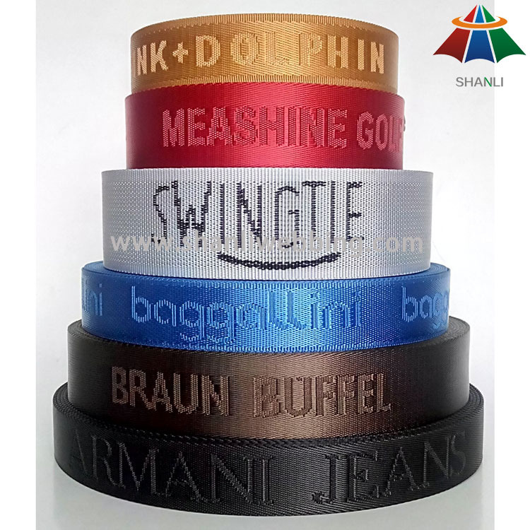 Shanli Webbing produces nylon herniquet plain weave webbing and nylon polyester webbing, with specifications ranging from 5mm to 12cm pic 2