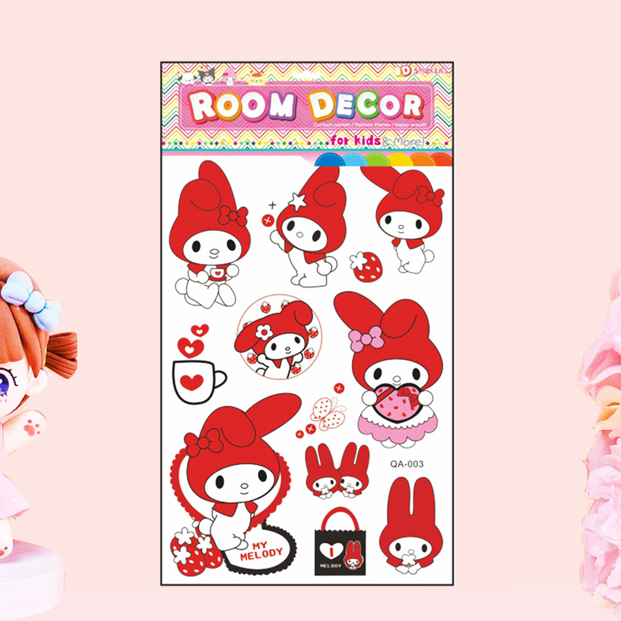 2024新款3D立体卧室客厅玻璃瓷砖装饰贴纸PVC卡通创意层层贴详情8