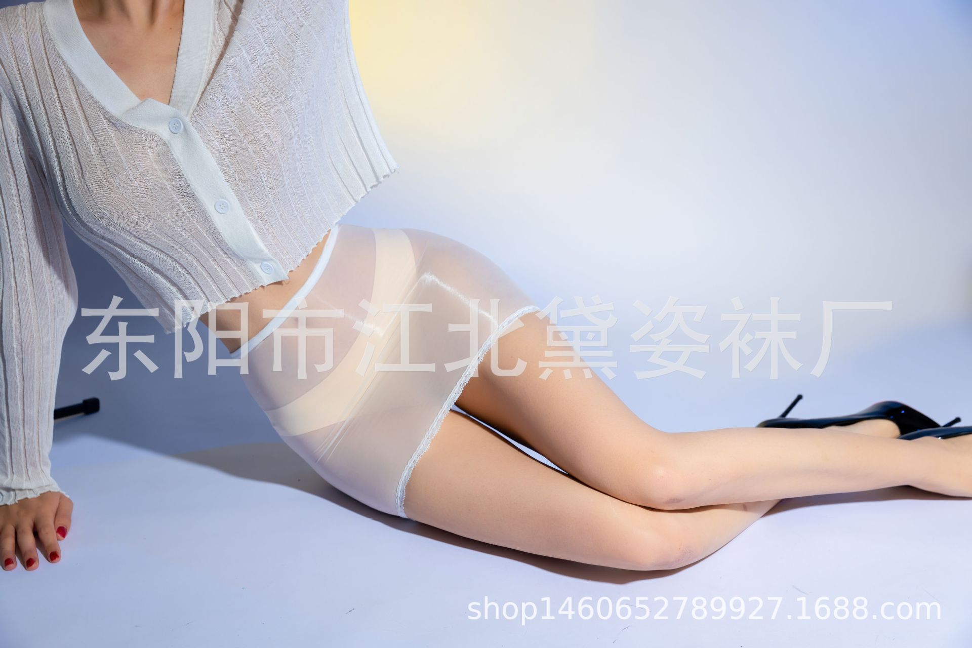 飘芬油亮丝滑情趣无痕性感丝袜内衣抹胸透明包臀套裙装情趣内裤详情19