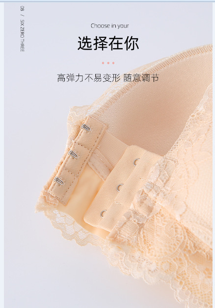 跨境厂家批发前开扣大码无钢圈外贸文胸内衣大胸显小舒适透气女士详情20