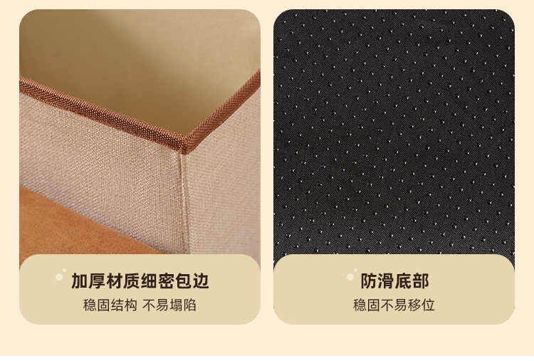 The cross-border pet staircase has three foldable, thickened, anti-slip and storable steps for dogs to climb up to the sofa pic 11