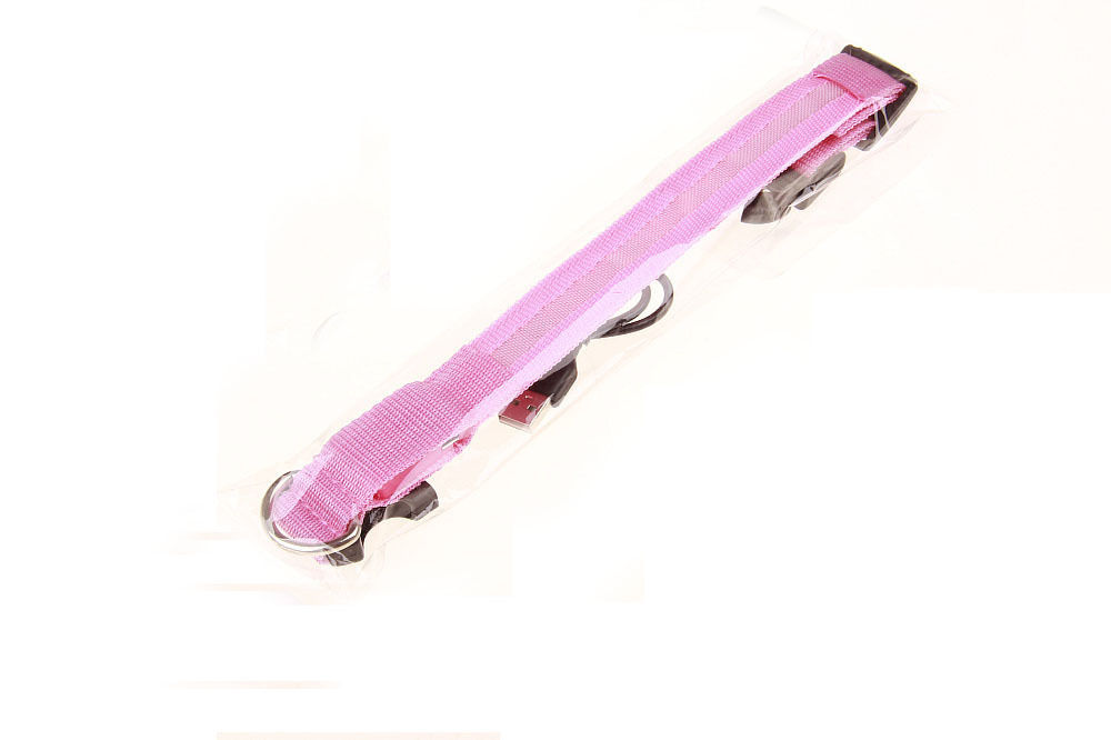 LED dog luminous collar, night-luminous pet collar strap, can be sent in one piece. Wire mesh collar strap, insulating sheet pic 6
