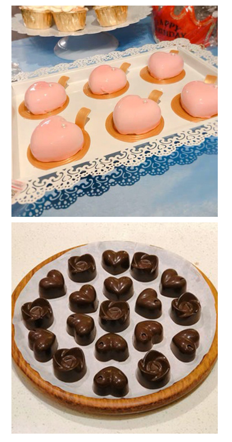 6孔复活节兔子模具硅胶蛋糕模具慕斯蛋糕巧克力硅胶烘焙模具详情5