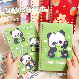 Creative stationery and notebooks wholesale, school supplies A5 notebooks, office meeting soft copy books, student 32K soft copy pic 6