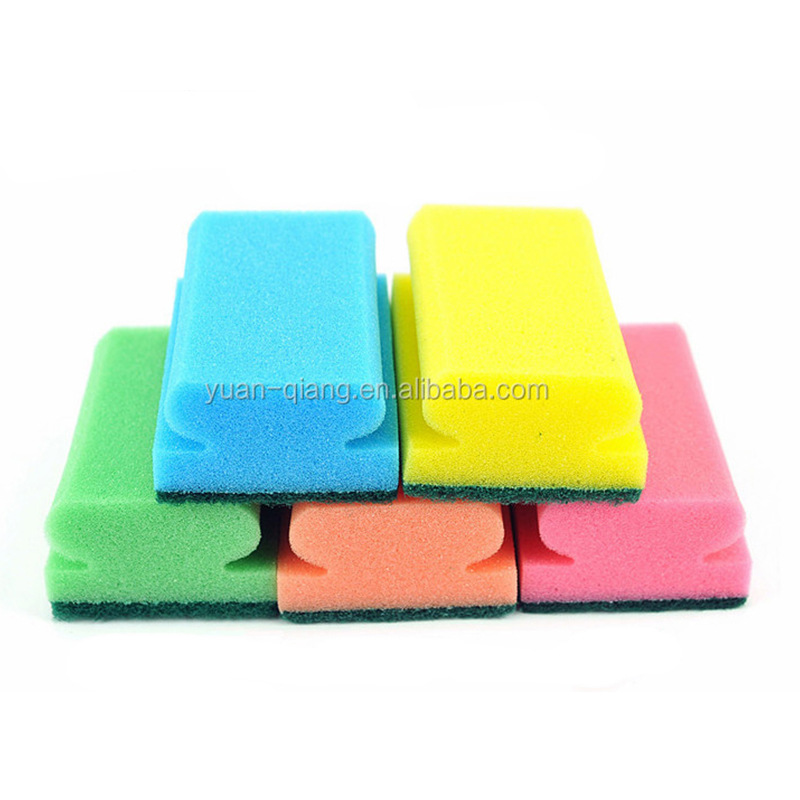 工厂定制各款式洗碗海绵清洁擦 海绵百洁布海绵擦 厨房清洁海绵块详情21