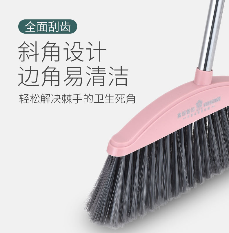 Factory exclusive supply of cleaning sets, dustpan sets, household plastic single broom and dustpan sets wholesale pic 4