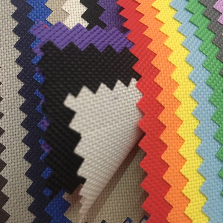 聚绸 厂家现货 600D双色PVC 涤纶牛津布 箱包面料 帐篷 沙滩椅类详情12