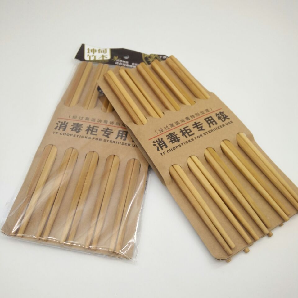 New eco-friendly and disinfected chopsticks, hot pot chopsticks, bamboo chopsticks, natural bamboo and wood unpainted chopsticks, 5 pairs, 10 pairs, hotel chopsticks pic 16