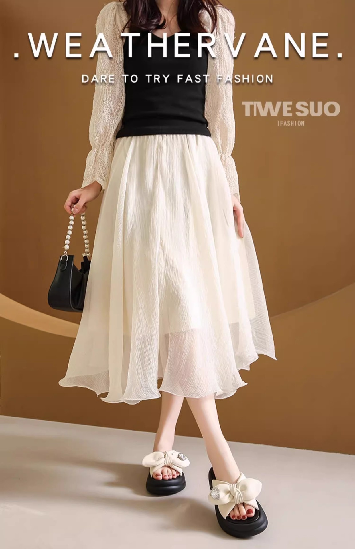 2024年夏季外穿舒适新款时尚休闲百搭厚底一字拖蝴蝶结女士凉拖鞋详情2