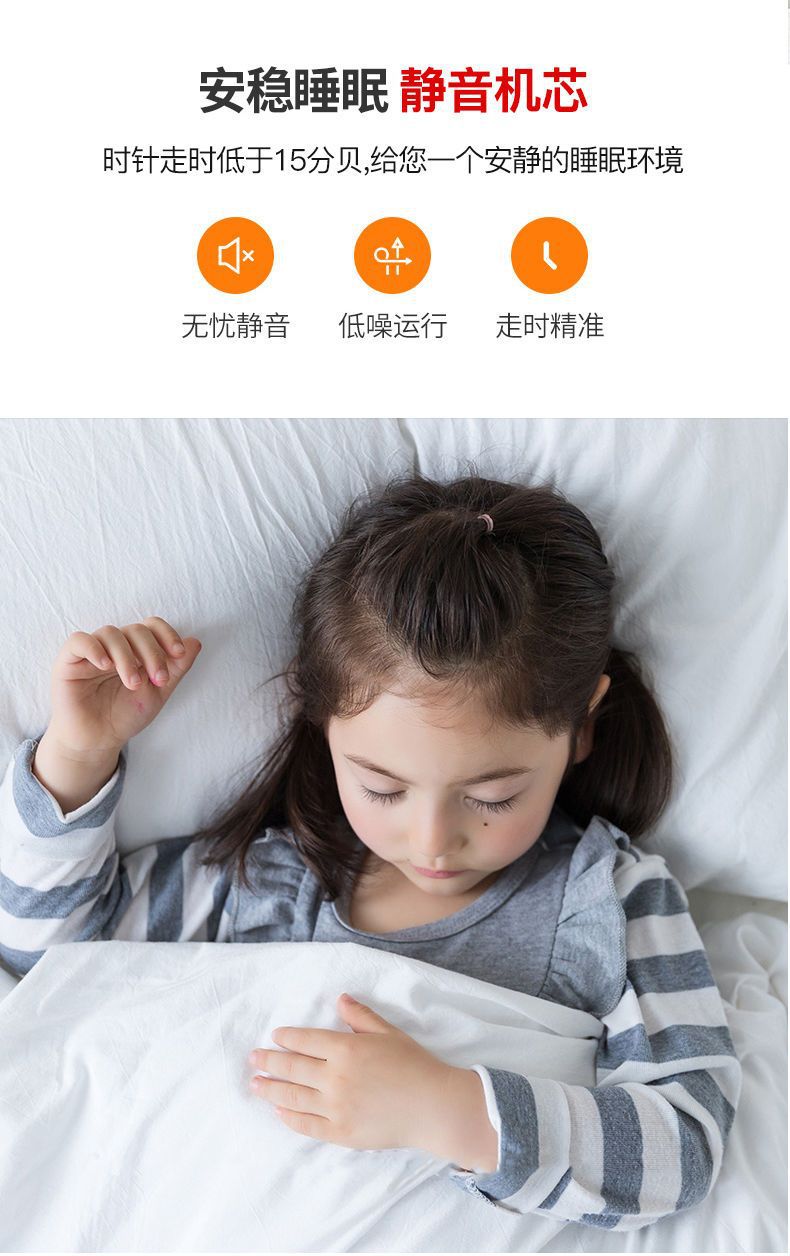 实木挂墙挂钟客厅欧式家用时钟美式轻奢卧室挂表时尚大气石英泓小详情15