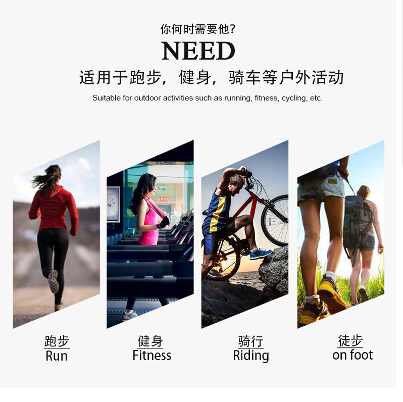 In-stock outdoor sports mobile phone arm bag, fitness wristband, 360-degree rotatable detachable universal running arm band arm bag pic 11