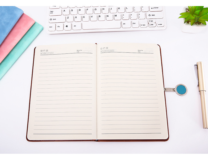 Customized b5 business wholesale notebook set, student planner soft leather gift, a5 notebook custom logo pic 32