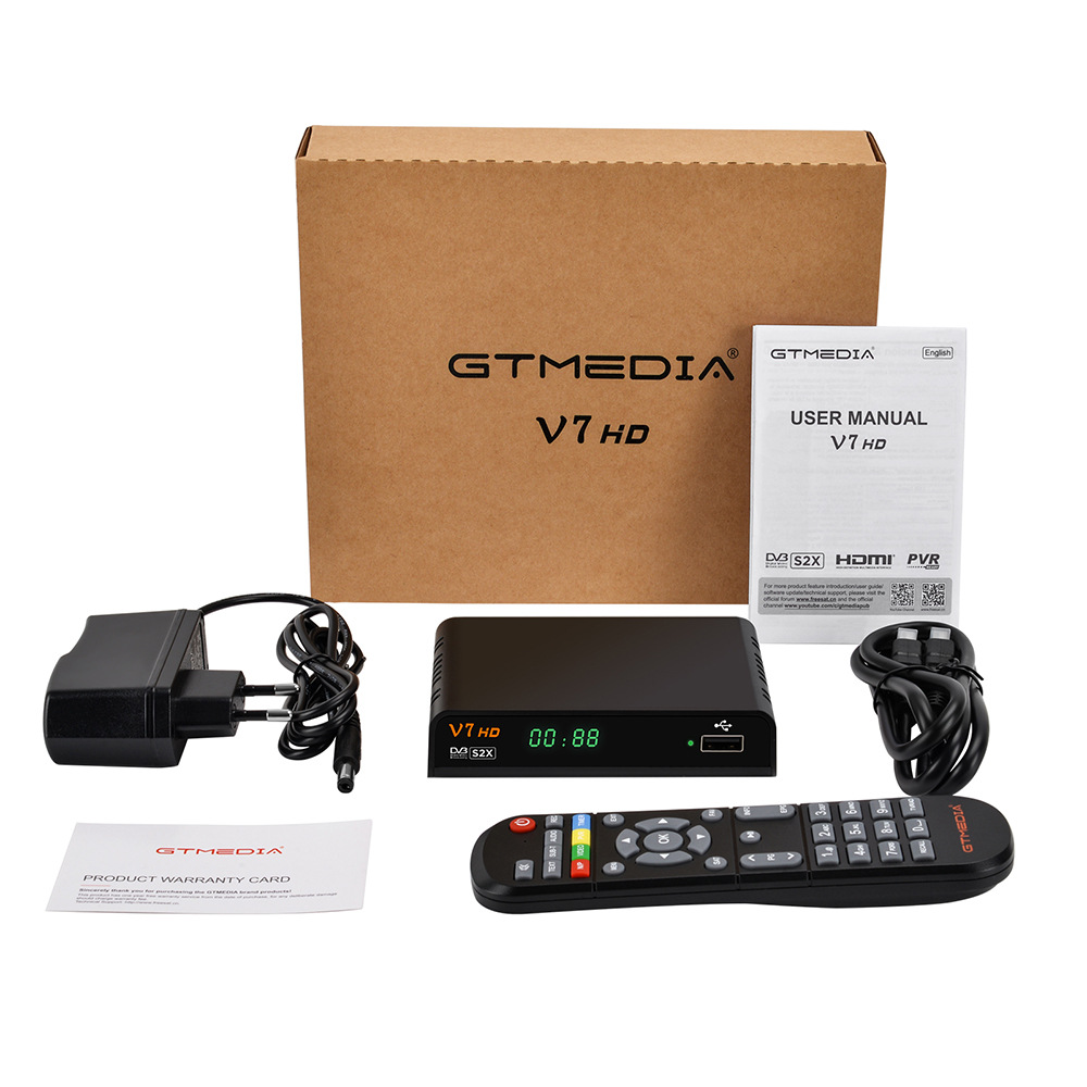 2021新品GTmedia V7 HD机顶盒，DVB-S2X/S2/S T2-MI AVS+详情14