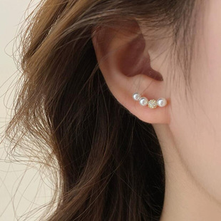 High-end matte, exquisite and small ear rings, ear buckles, unique earrings, new trendy and best-selling earrings and stud earrings in 2024 pic 6