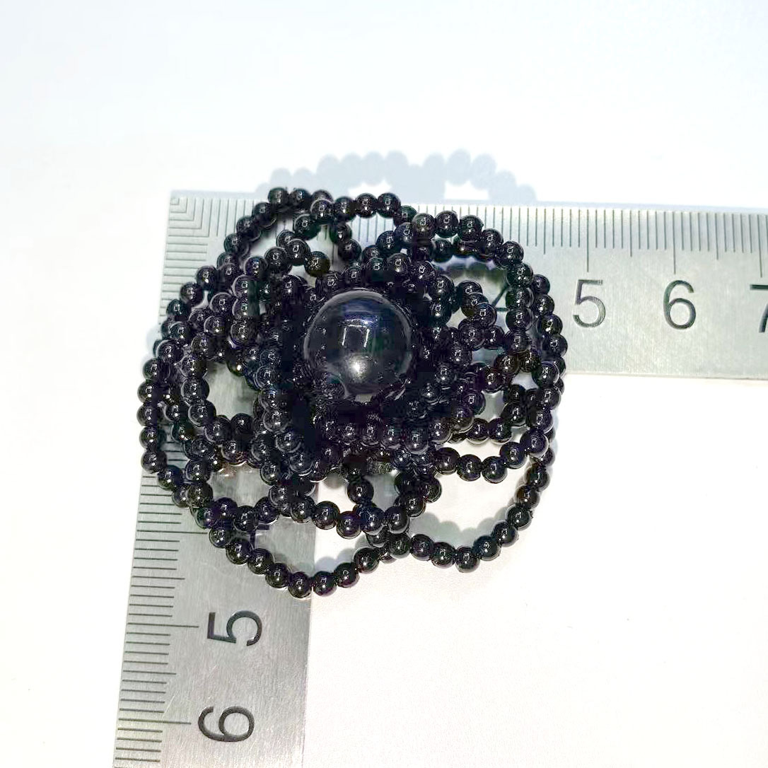 韩版山茶花手工串珠配件辅料发饰头饰鞋帽服饰辅料配件厂家直销批详情2