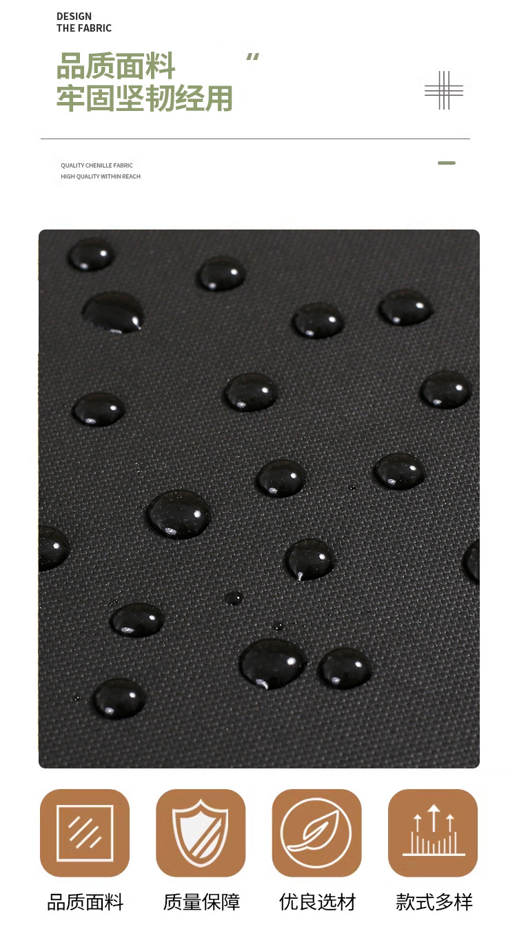 600D涂银牛津布 防水遮阳加密UV抗紫外 户外帐篷天幕车衣车罩布料详情6