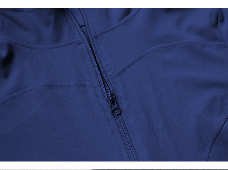 2023 new cardigan, long-sleeved, sun-protective, tight-fitting, slimming, running and fitness top, yoga jacket for sporty women pic 33