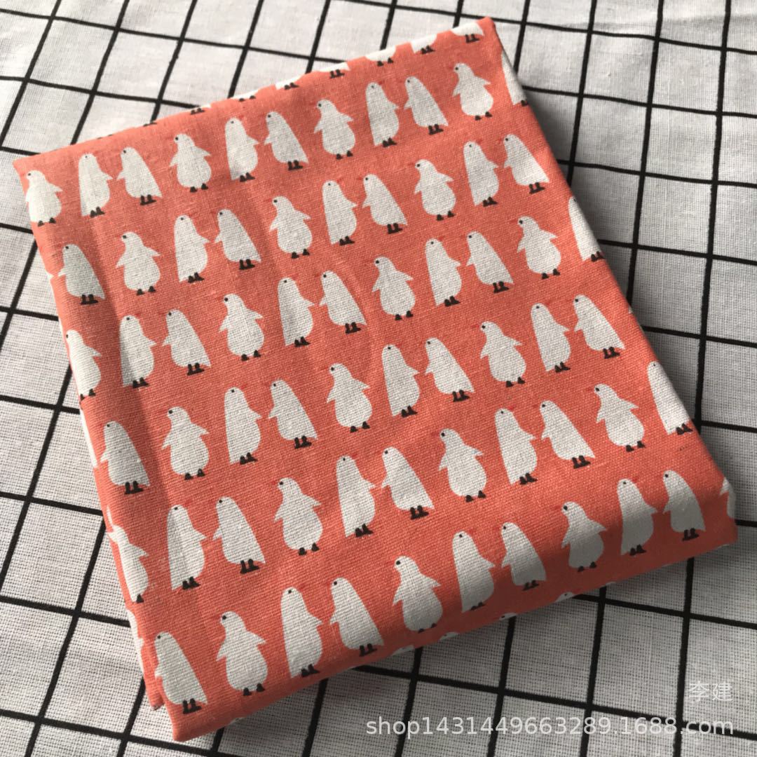 Jianxiang Textile Factory supplies linen printed Nordic-style tablecloths, cushions, aprons and storage bags, which can be made into PE film pic 44