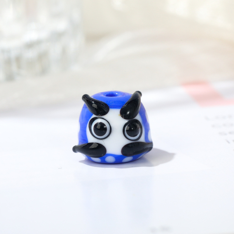 晗钰缘 新款卡通达摩琉璃直孔手串散珠DIY手链串珠饰品配件材料详情9