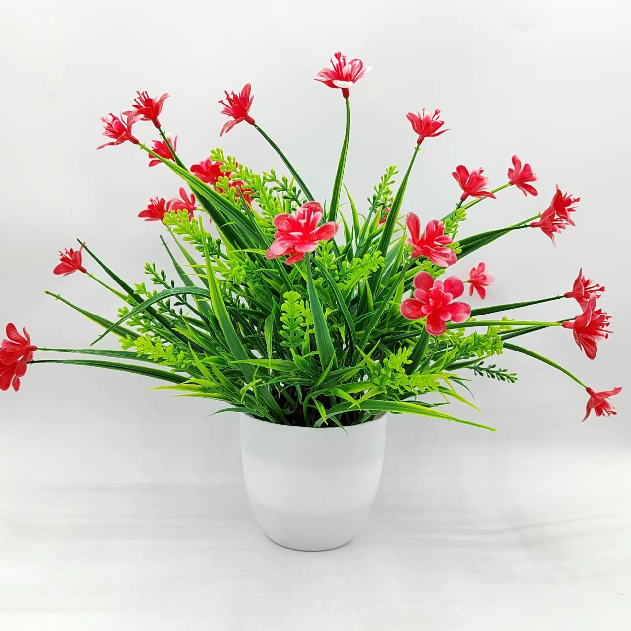 Hongsheng simulation Technology offers simulated orchid bonsai and simulated green plants pic 1