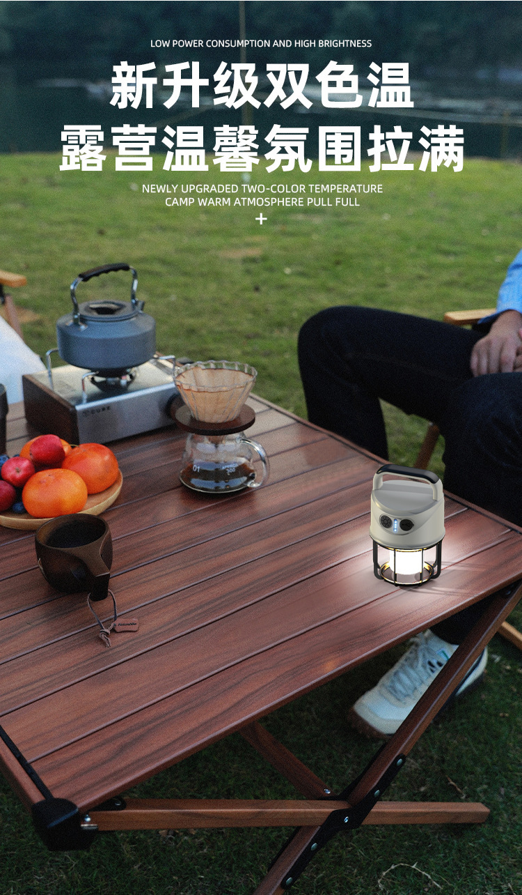 义乌闪电鹰跨境新品强光手电筒可充电多功能超亮手提探照灯露营灯详情25