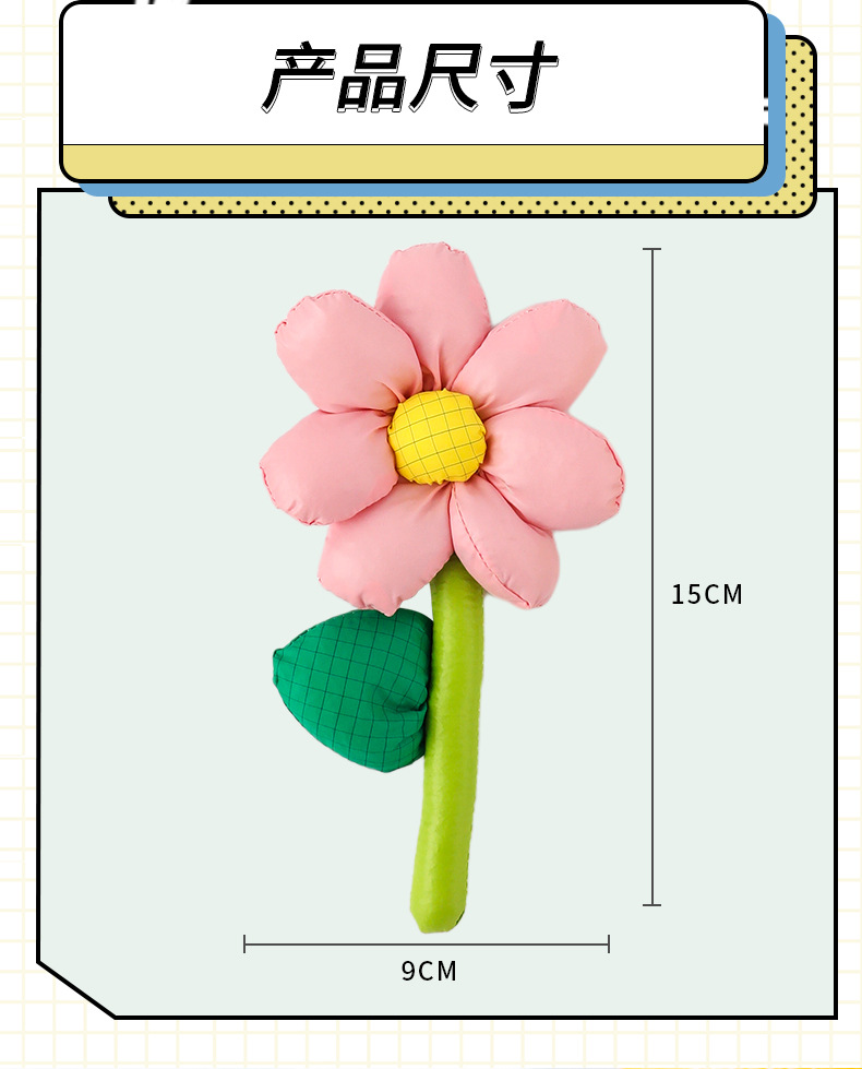 Wholesale of cute luggage, decorative accessories, diy small gifts, summer country-style tulip-colored flower brooches pic 9