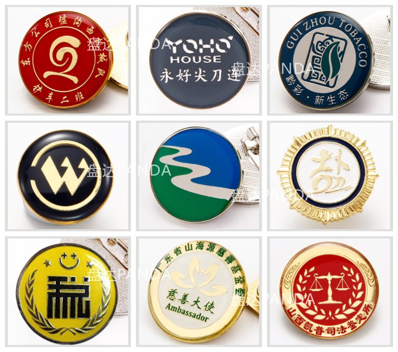 Customized metal badges, company emblems, brooches, badges, name tags, MEDALS, keychains, school emblems, commemorative coins, enamel customization pic 10