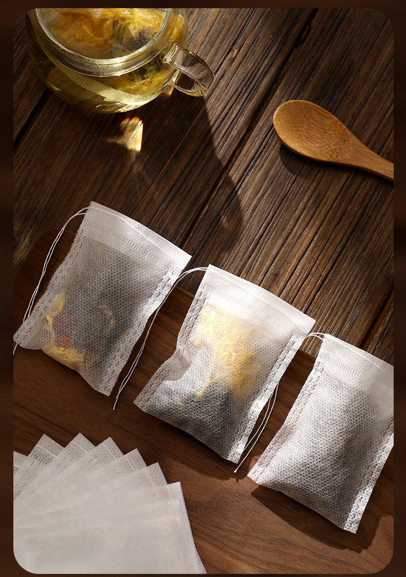 FaSoLa non-woven fabric tea bags, disposable soup seasoning tea bags, decoction medicine gauze bags, filtering tea bags pic 11